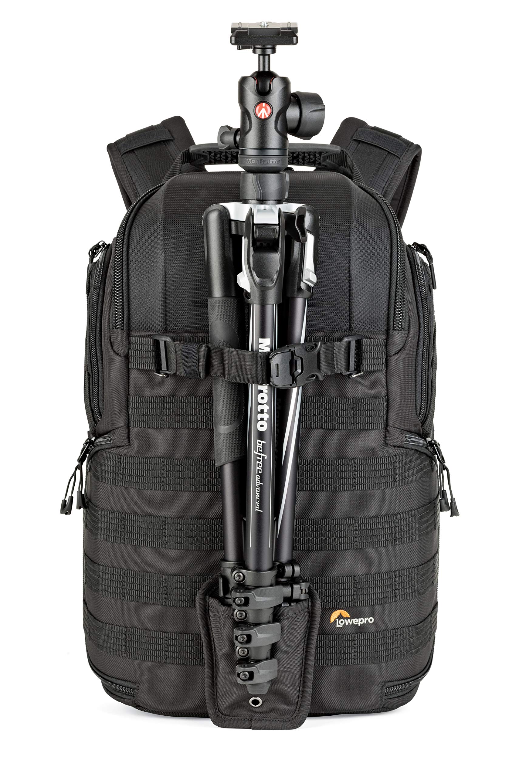 Lowepro ProTactic 450 AW II Black Professional Camera Backpack - Waterproof DSLR Bag for Canon, Sony, Nikon & DJI Drones - Holds 15