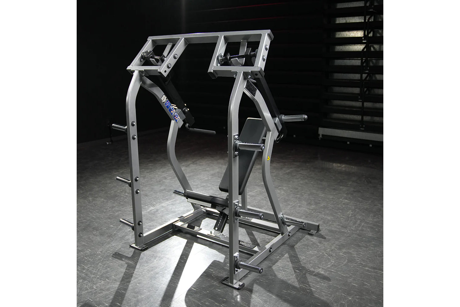 Hammer Strength Plate Loaded Iso-Lateral Shoulder Press Machine - Commercial Gym Equipment for Shoulder Workouts & Strength Training