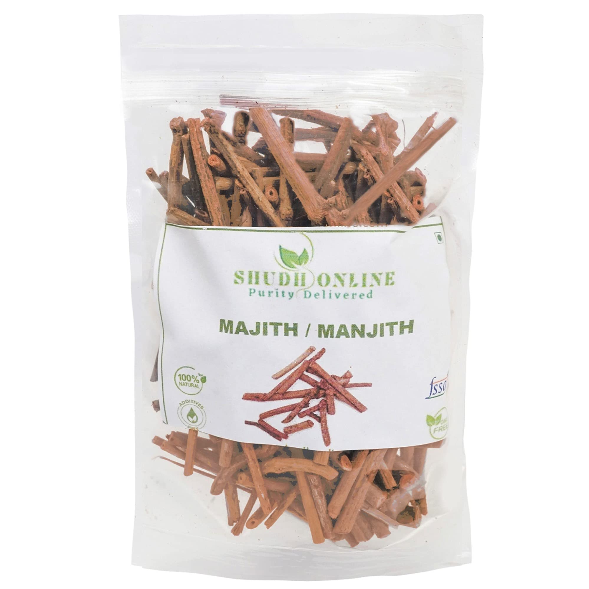 Organic Manjistha Root Powder (200g) - Pure Indian Madder for Skin Brightening, Hair Care & Detox - Natural Ayurvedic Herbal Supplement for Glowing Skin & Healthy Hair - Use in Face Masks, Hair Treatments & Herbal Teas