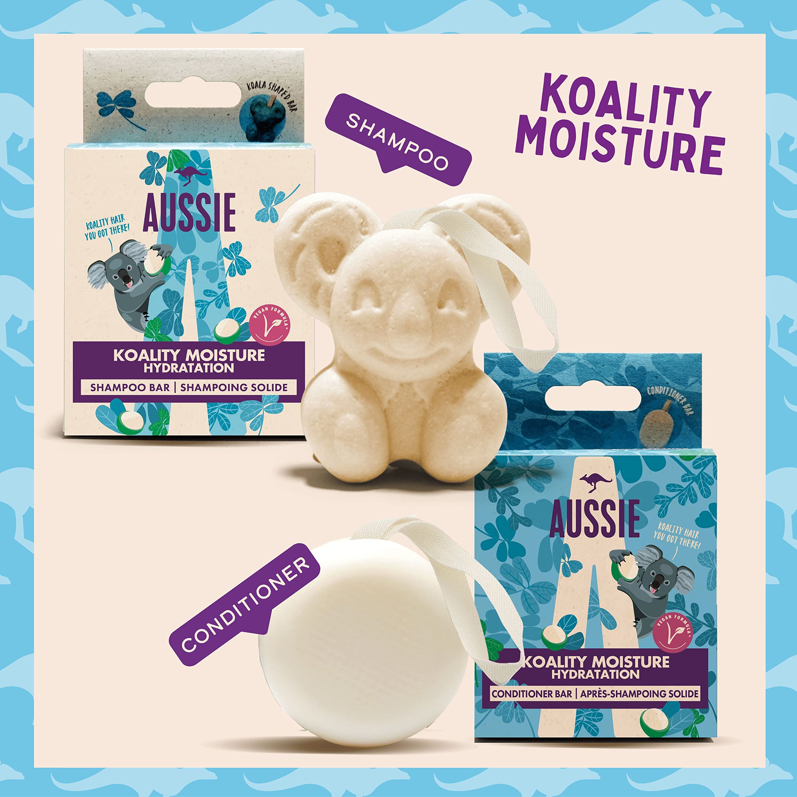 **Aussie Moisturising Vegan Shampoo Bar with Australian Macadamia Nut – 70G Solid Travel Shampoo for Damaged & Dry Hair, Rich Lather, 98% Natural, Cruelty-Free & Eco-Friendly – Perfect for Travel, Camping & Sustainable Hair Care**