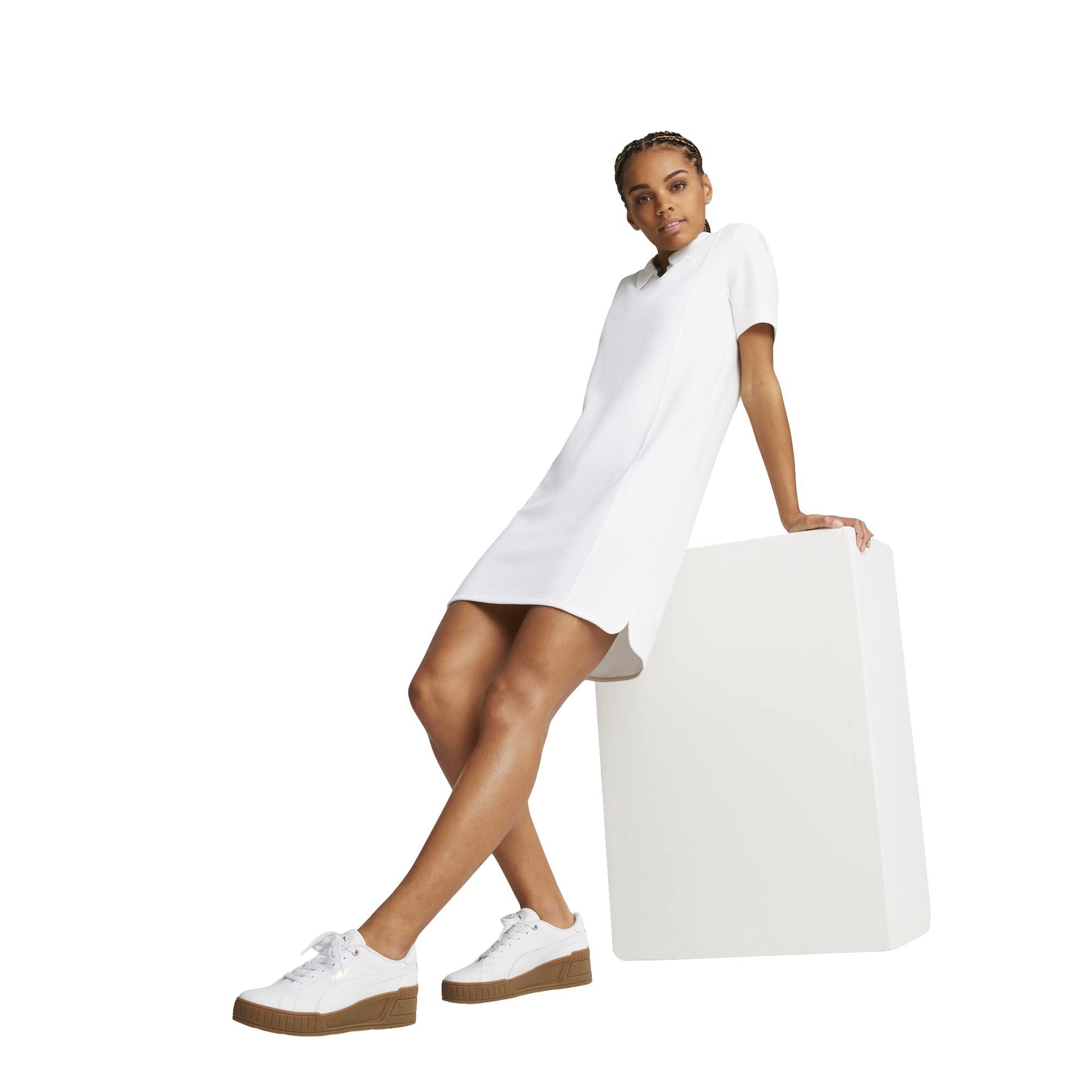 PUMA Women's Her Polo Dress - Stylish Casual & Athletic Wear for Golf, Tennis & Everyday Outfits | Comfortable & Breathable Fabric for Sports & Leisure Activities