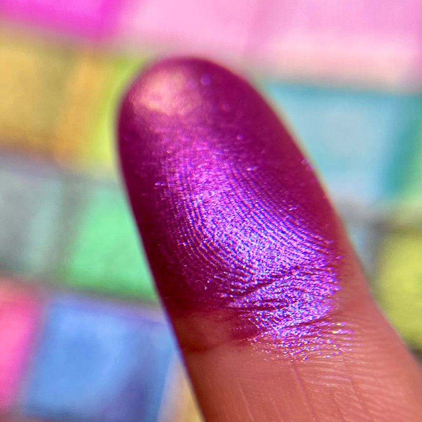 Flashed Glass Electric Multichrome Pigment - Vibrant Color Changing Powder for DIY Crafts, Nail Art, Resin Projects & Cosmetics