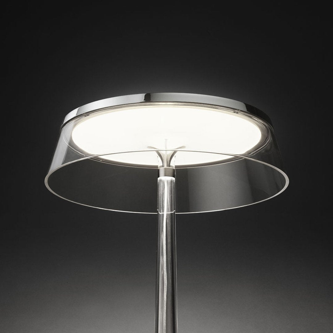 Bon Jour T Table Lamp - Modern LED Desk Lamp with Adjustable Brightness for Home Office, Bedroom, and Study Room Lighting