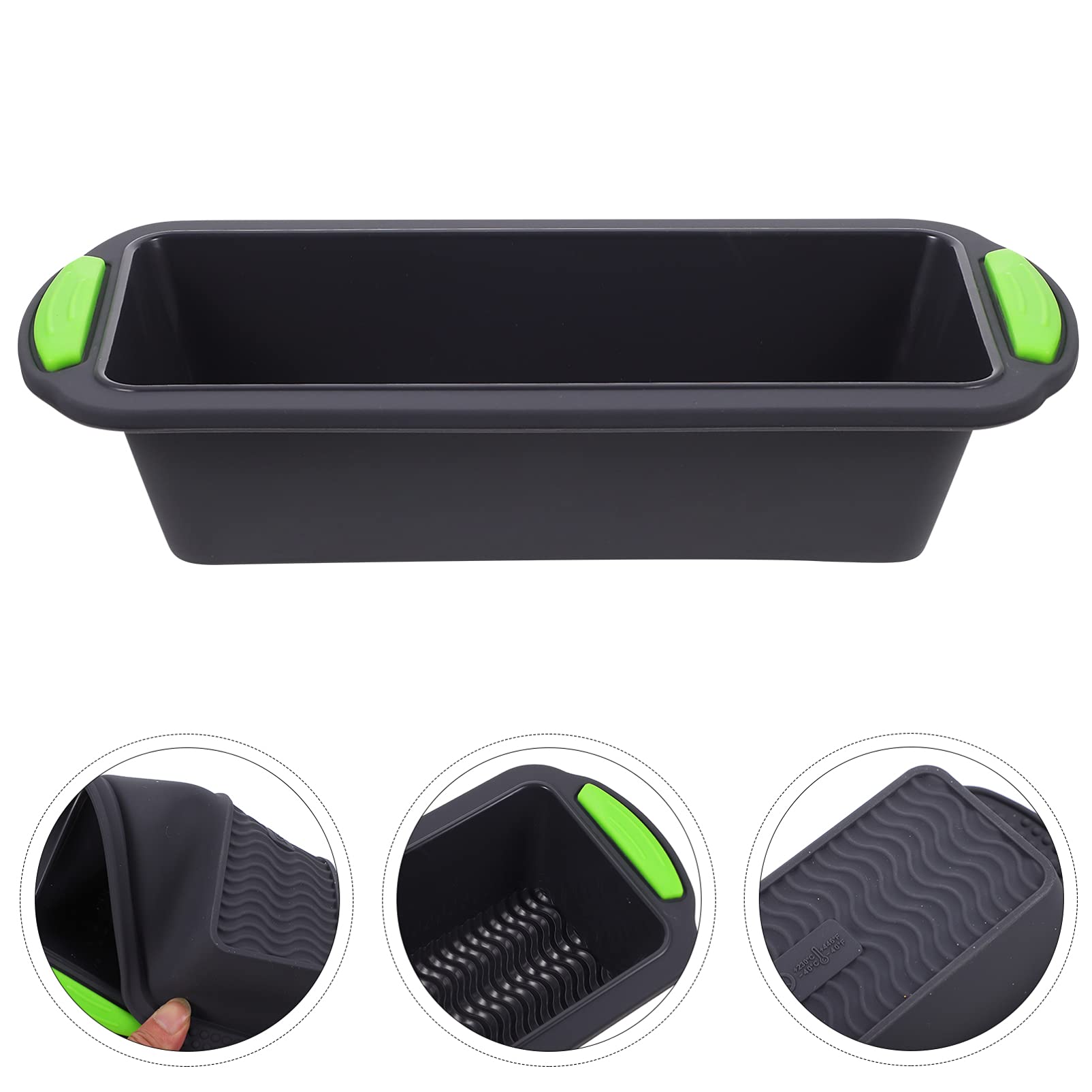 Non-Stick Silicone Loaf Pan for Baking Bread, Cake & Toast - DOITOOL Reusable & Durable Silicone Cake Mold - Perfect for Homemade Banana Bread, Pound Cake & Fruit Loaf