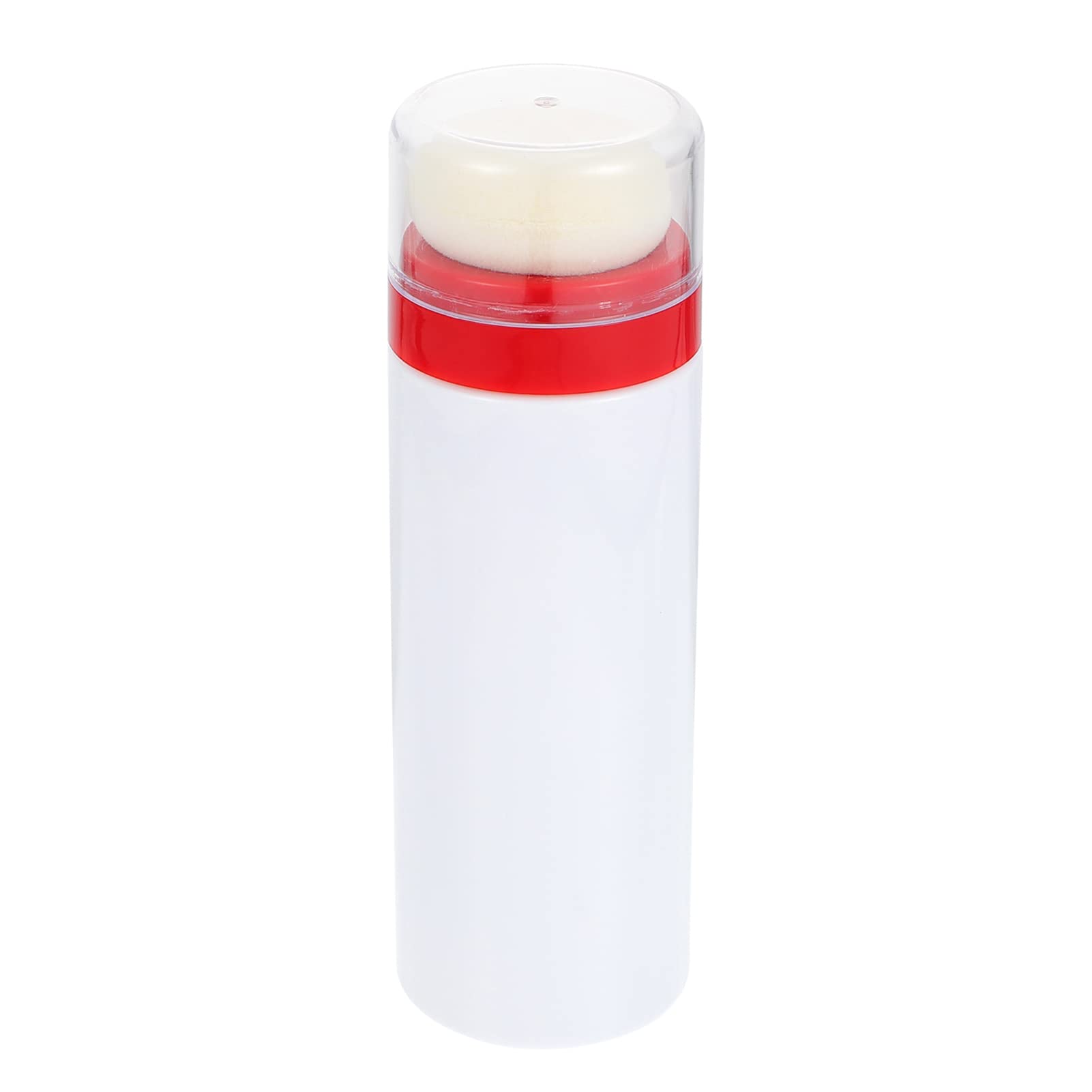 KALLORY Empty Makeup Powder Container with Fluffy Puff - Travel Size Loose Powder Jar for Cosmetic & Foundation Powder (1pc) | Perfect for On-the-Go Touch-Ups & Compact Storage