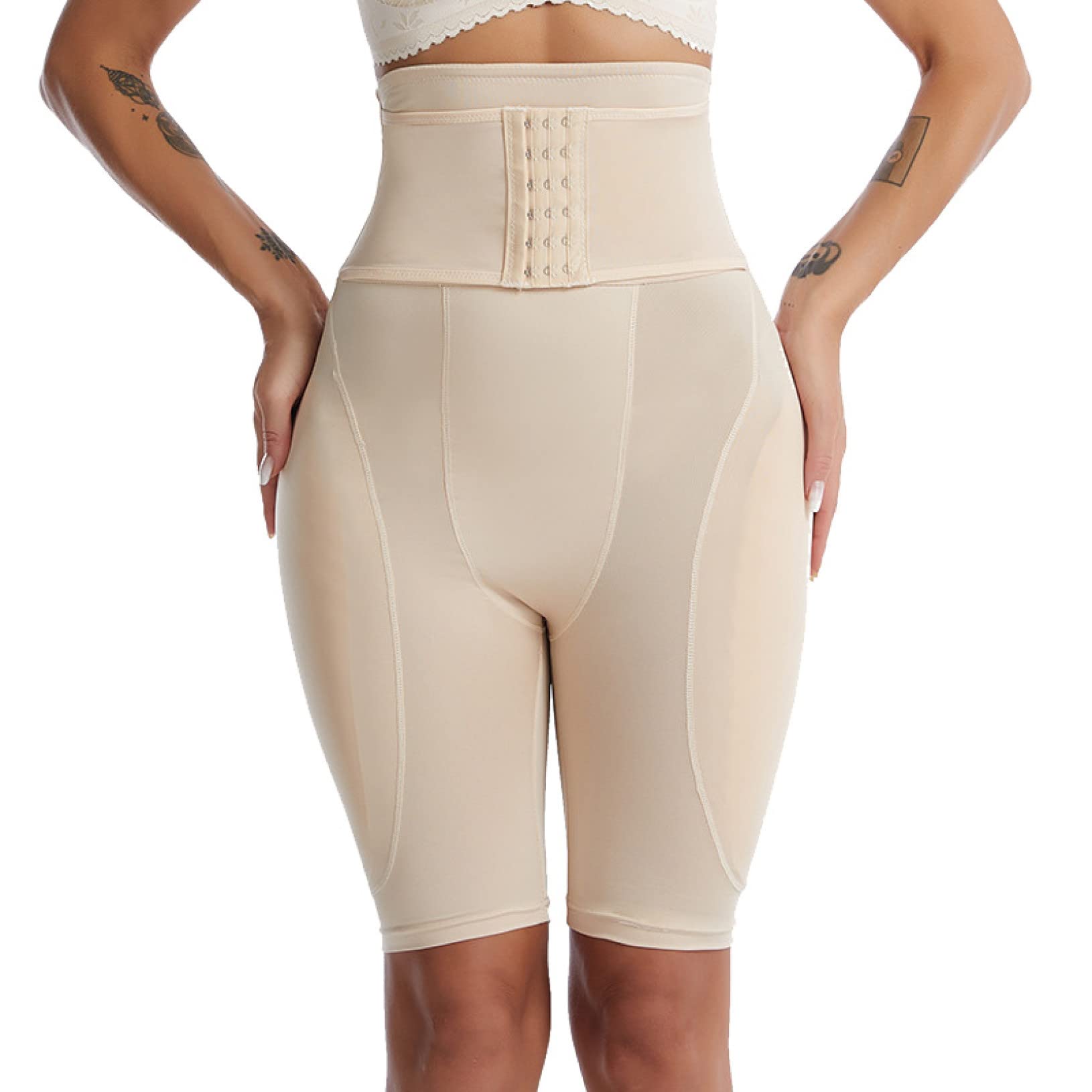 Women's Butt Lifter Shapewear - Seamless Push Up Padded Panties for Hip Enhancement & Body Shaping | Perfect Under Dresses for a Curvy Silhouette