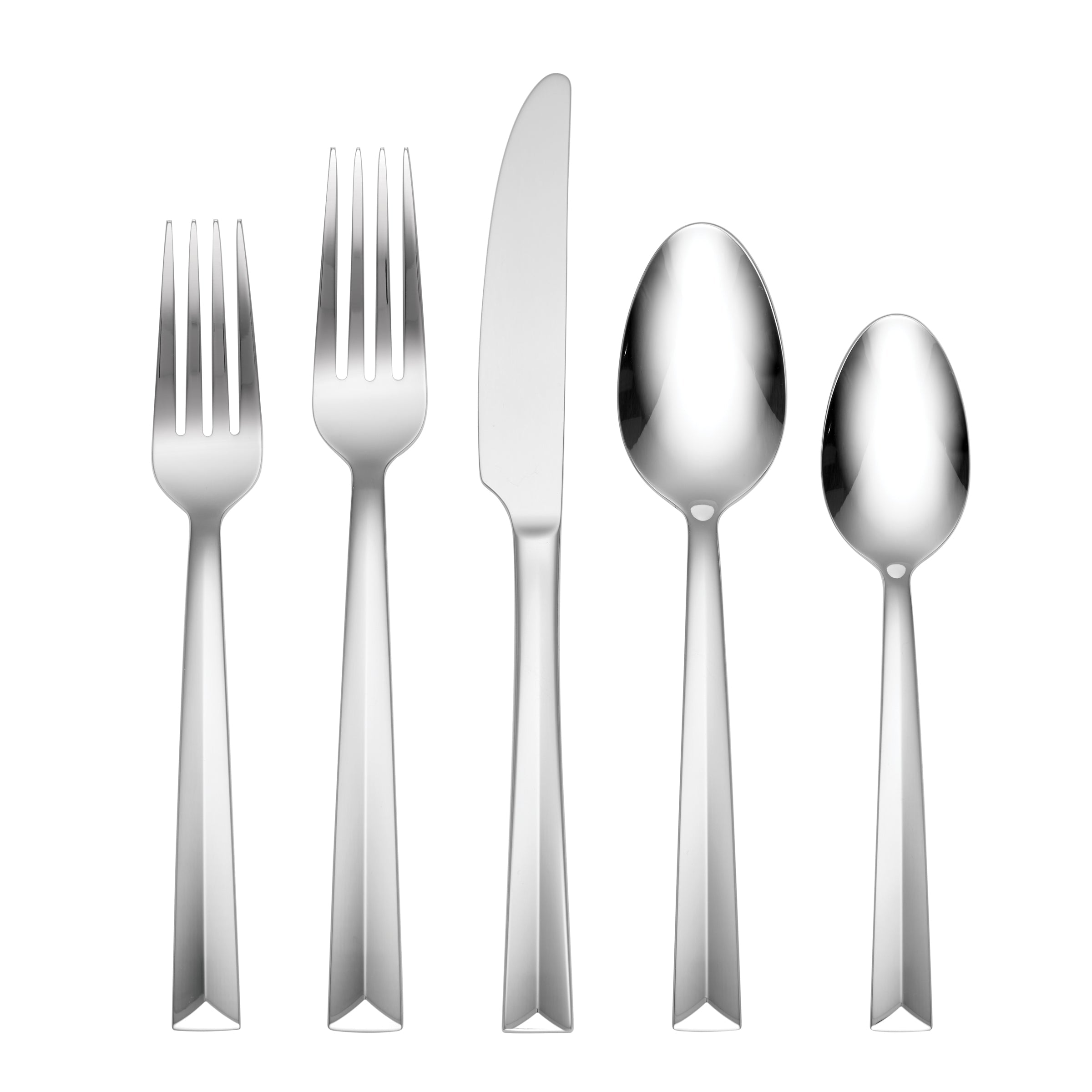 Premium Moxie 20-Piece Stainless Steel Flatware Set - Elegant Silverware for 4 People - Perfect for Dining, Entertaining & Wedding Gifts