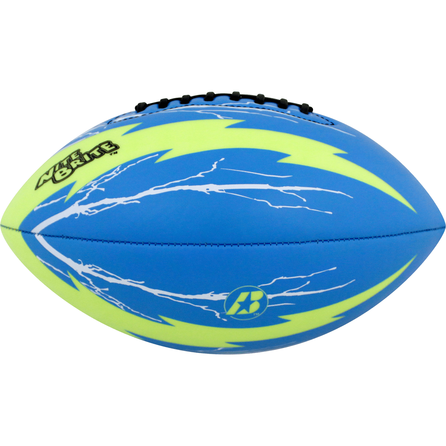 Nite Brite LED Glow Football - High Visibility Night Football for Backyard, Beach & Park Games - Perfect for Evening Play, Camping & Outdoor Activities