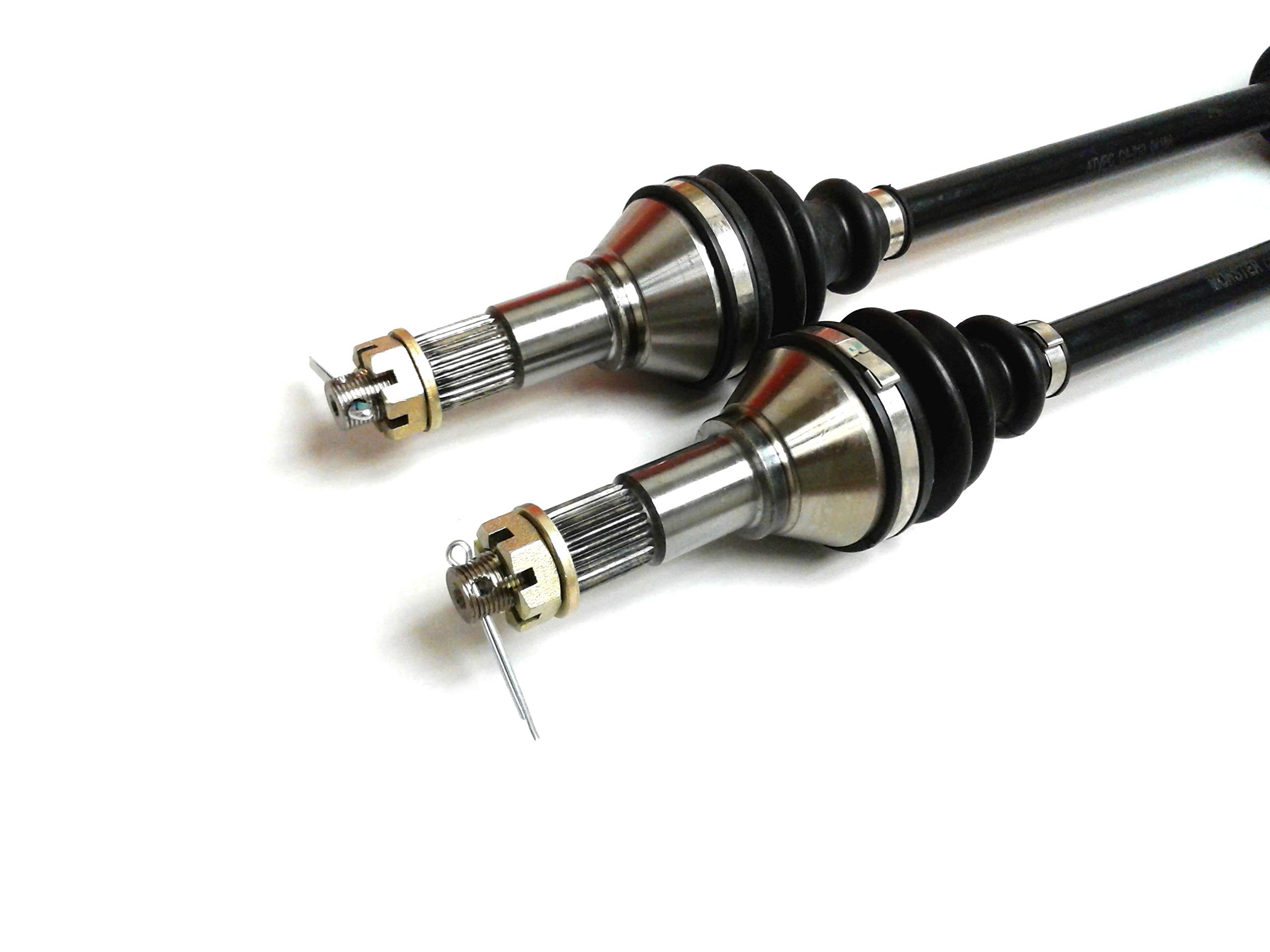 ATVPC Front CV Axle Pair Replacement for Can-Am Commander 800 & 1000 4x4 (2011-2016) - OEM 705400953 705400952 - Off-Road & Adventure Vehicle Parts