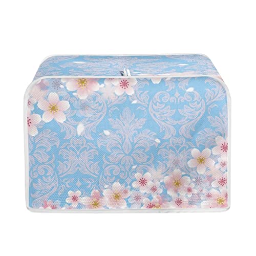 Flowers Cherry Blossom - Pink and Blue
