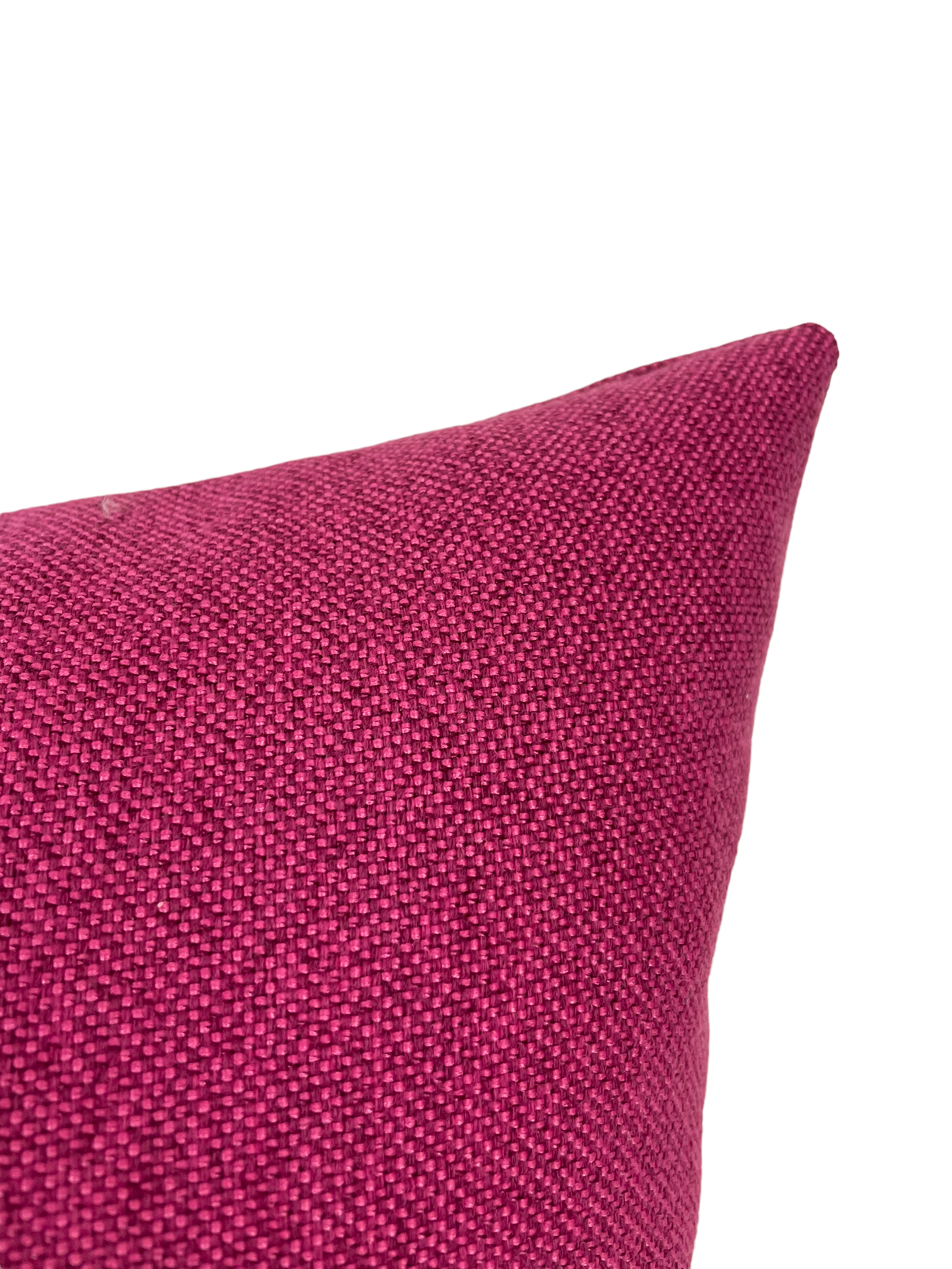17x17 Meld Fuchsia Decorative Throw Pillow - Soft & Stylish Accent for Sofa, Bed, or Living Room