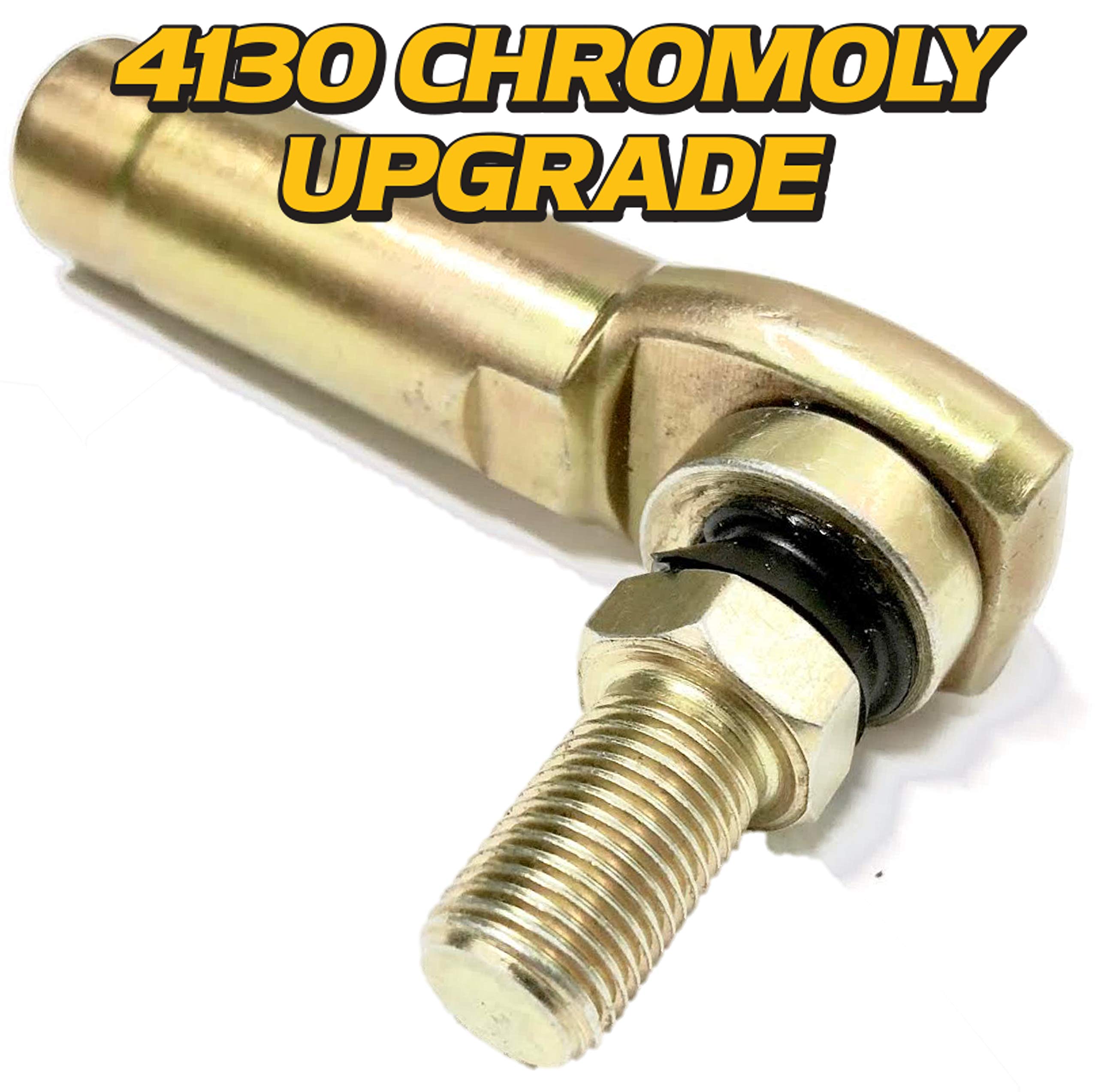 High-Quality HD Switch Tie Rod End Set Replacement for John Deere X530 X580 X584 X590 X Series Tractors - Durable Improved Seal Design for Smooth Steering Performance | Perfect for Farm Equipment Maintenance & Off-Road Use