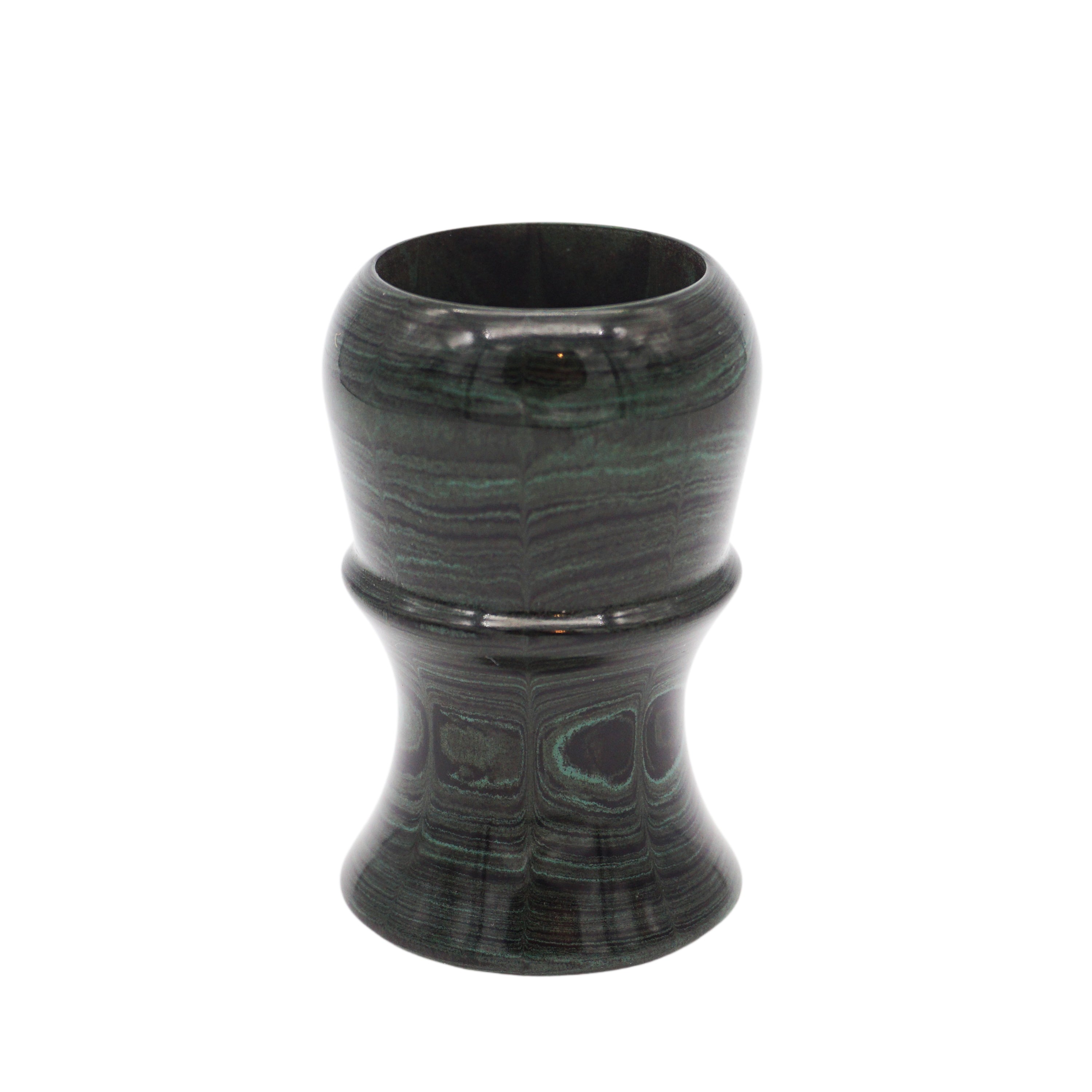 Premium Jaguar Ebonite Handcrafted Shaving Brush Handle - Fits 24mm & 26mm Knots - Perfect for Wet Shaving & Grooming Kits - Luxury Men's Shaving Accessory