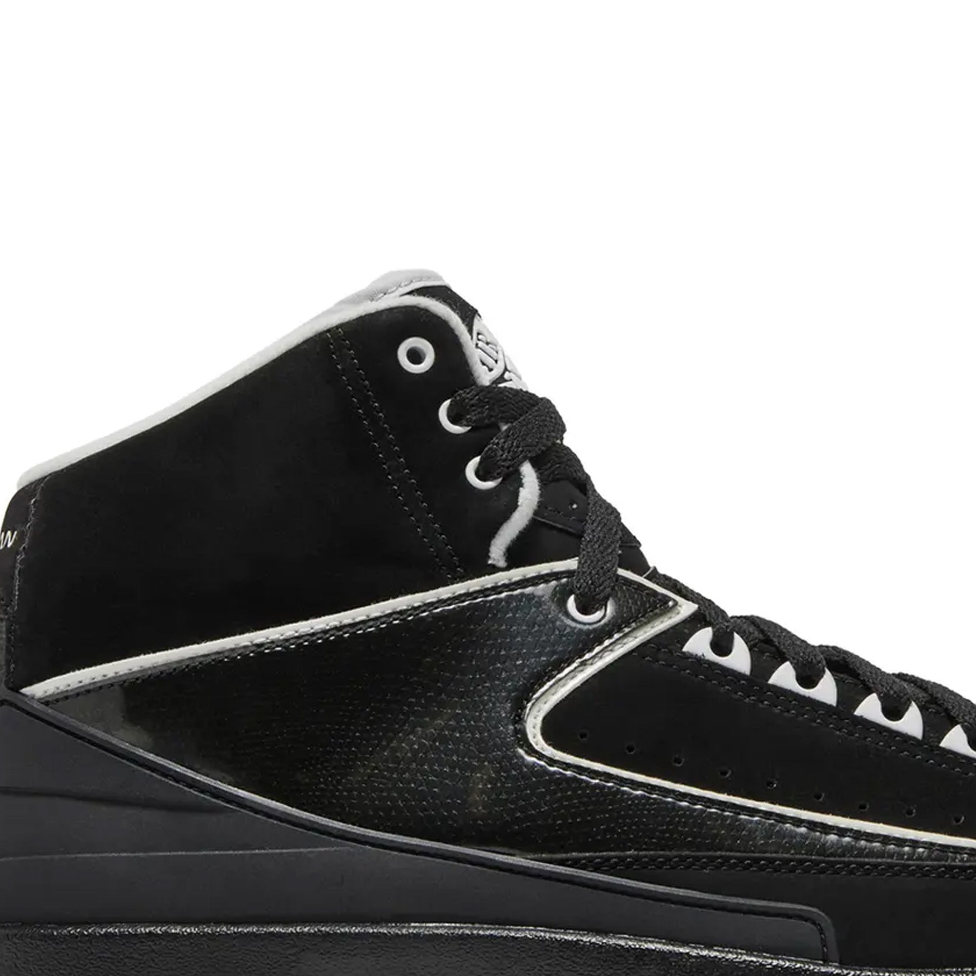 Air Jordan 2 Retro 'QF Black White' Men's Basketball Shoes (2010) - Classic Sneakers for Streetwear & Basketball Games