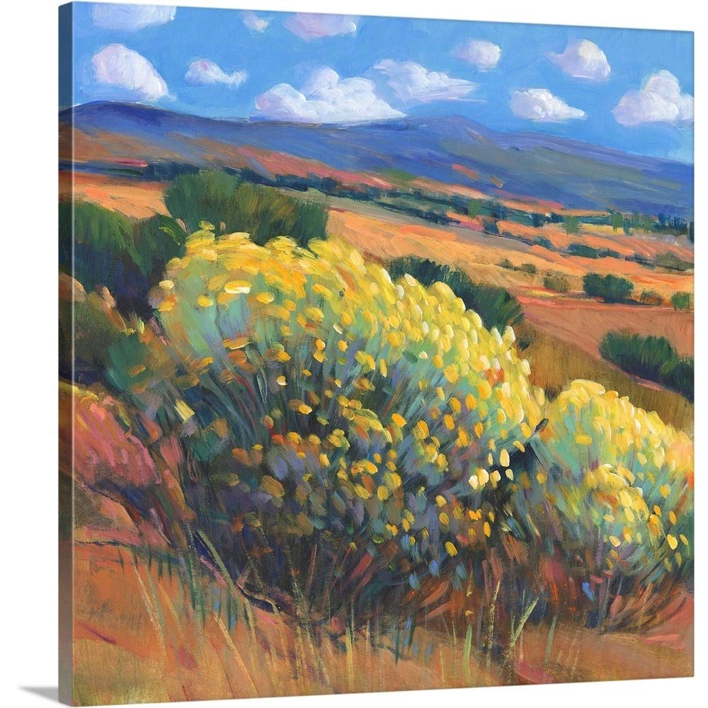 Chamisa I Canvas Wall Art Print - Modern Home Decor for Living Room, Bedroom & Office | Handmade Artwork for Stylish Interior Design