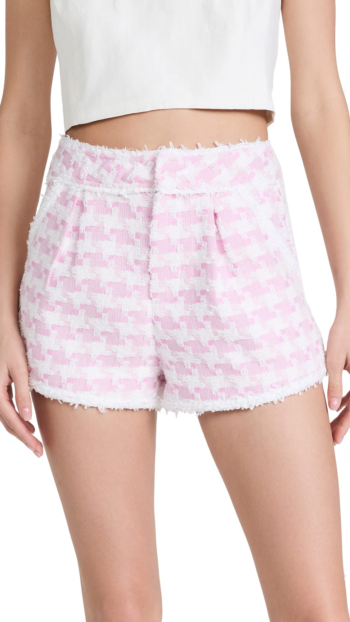 Retrofête Women's Adri Shorts - High Waisted Denim Shorts for Women | Trendy Summer Fashion | Perfect for Beach, Parties & Casual Outings