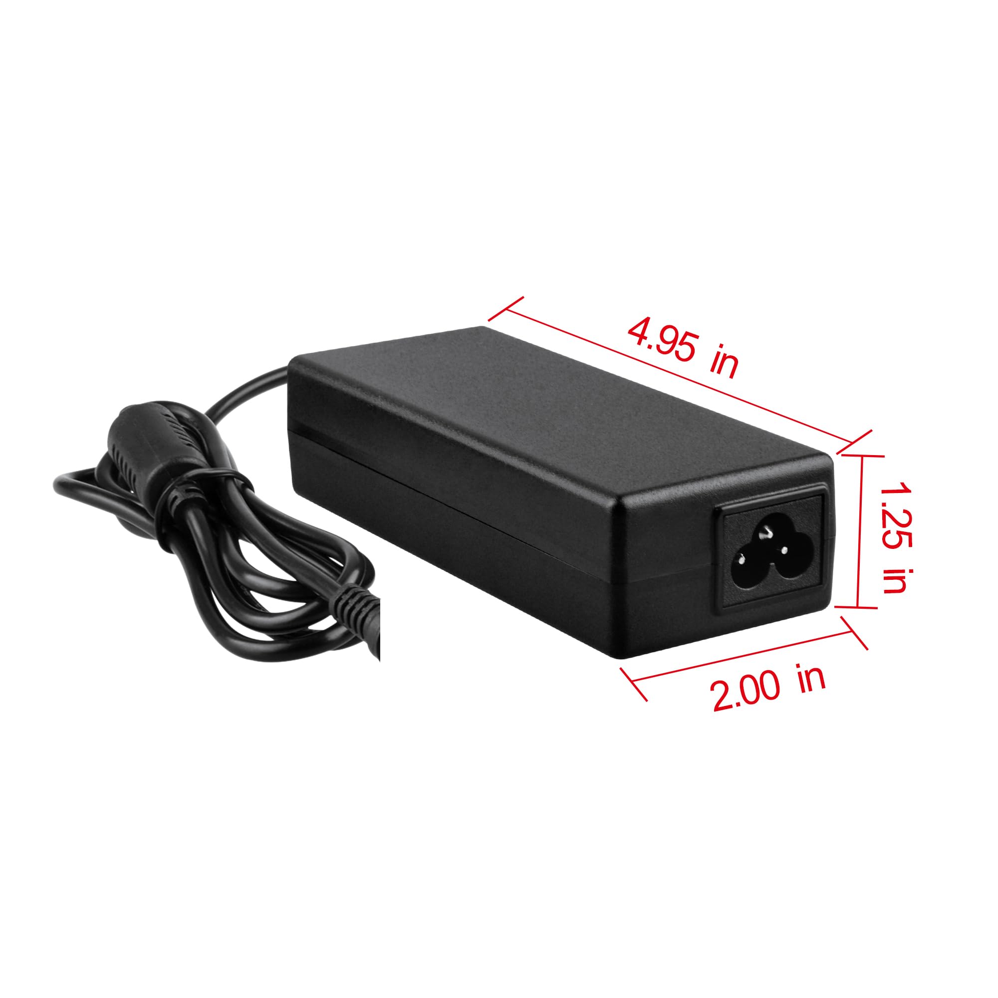 PK Power AC Adapter for Vizio VSB206/VSB207 Sound Bar Speaker - Replacement Charger Power Supply Cord - Perfect for Home Theater & Gaming Setup