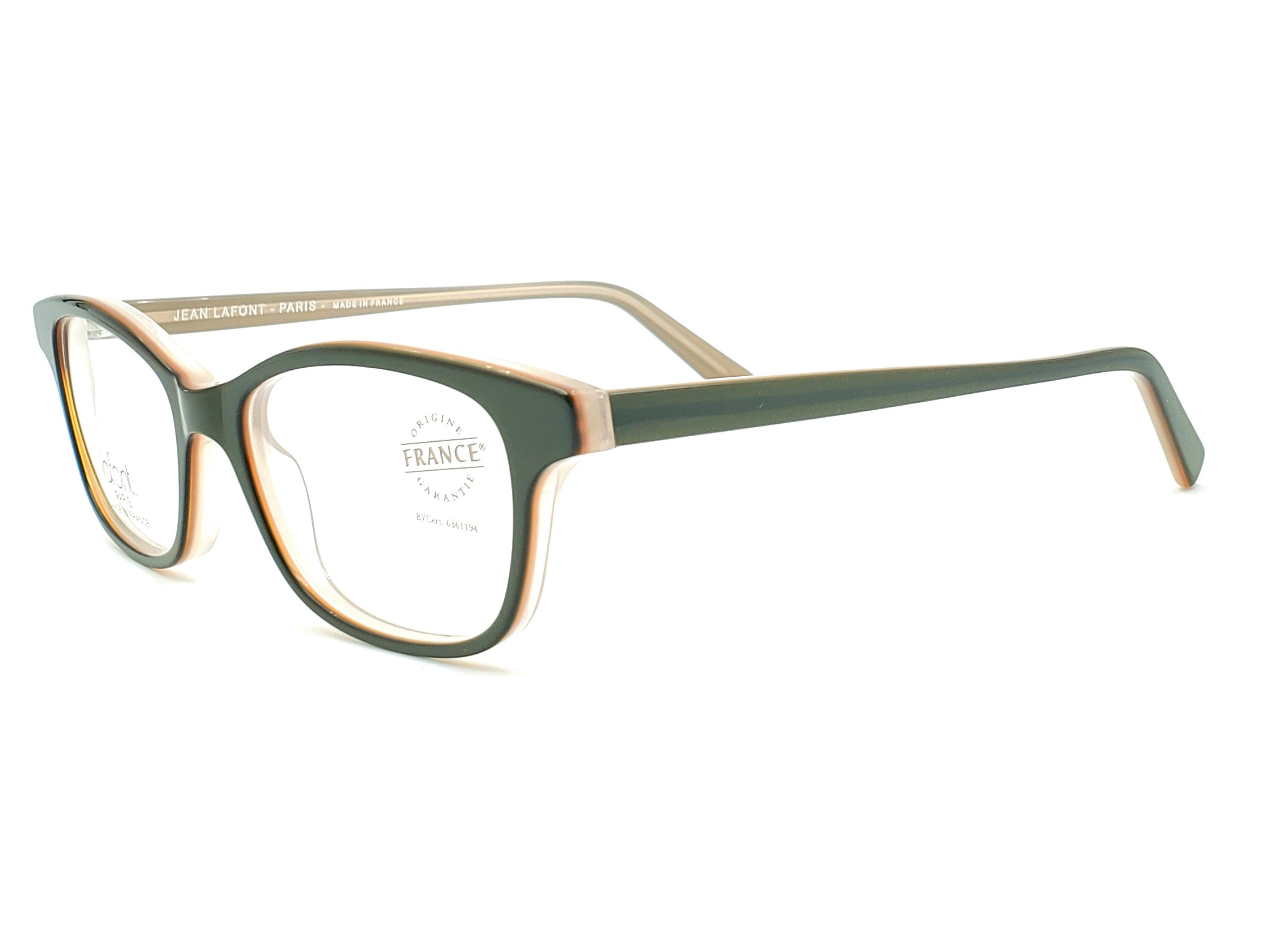 JEAN LAFONT Regard Cat Eye Prescription Glasses for Women - Stylish Oval Frame Optical Eyewear for Reading & Everyday Use