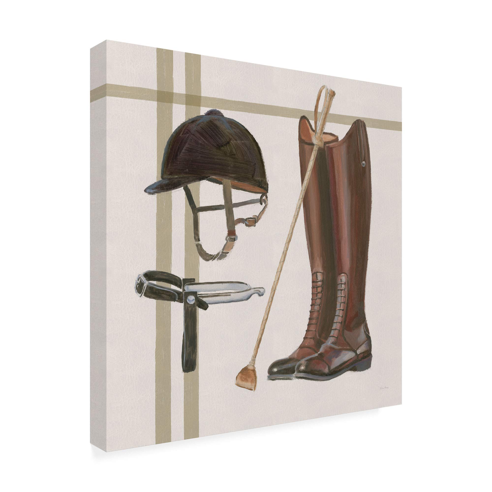 Trademark Fine Art Emily Adams Natural Charm V 18x18 Wall Art - Perfect for Living Room, Bedroom & Office Decor