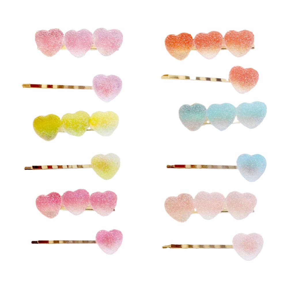 NUOBESTY 12pcs Bling Bobby Pins - Sparkly Hair Clips for Women, Crystal Hair Barrettes & Hair Accessories - Perfect for Weddings, Parties & Everyday Glam