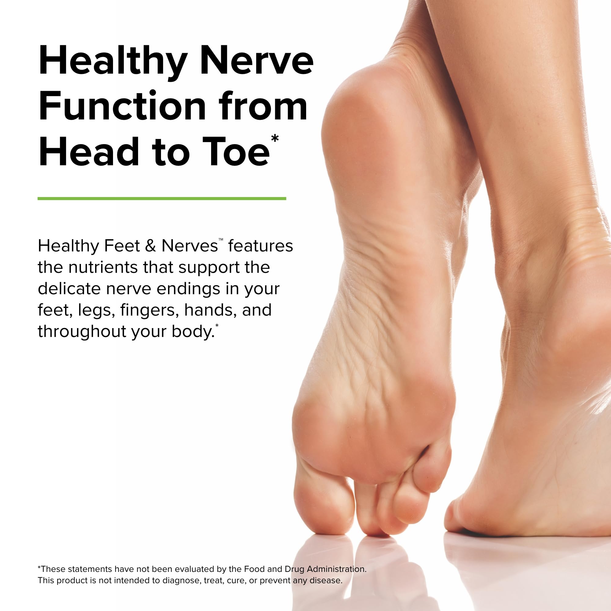Terry Naturally Healthy Feet & Nerves Supplement - Vegan Capsules with Bioactive B12 & Boswellia Serrata for Circulation & Nerve Support - 120 Capsules (2-Pack) | Foot Comfort & Neuropathy Relief for Active Lifestyles