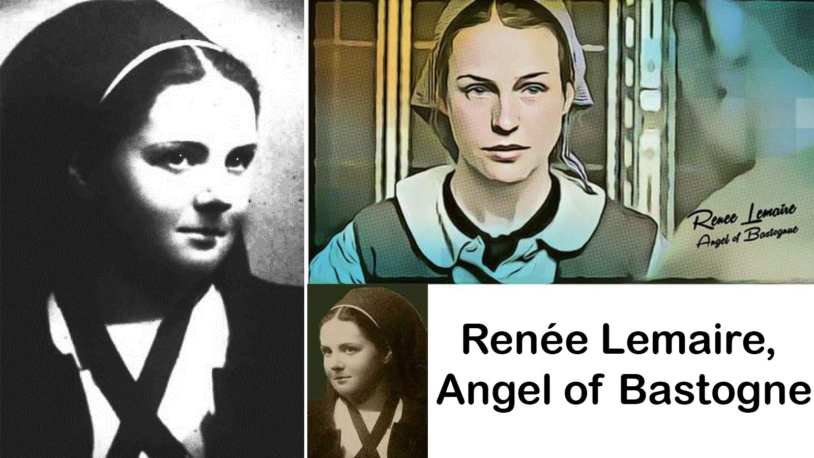 Renée Lemaire Angel of Bastogne Custom Engraved Leather Journal - Personalized Notebook with Matching Color Closure Strip - Perfect for Writing, Sketching & Gift Giving
