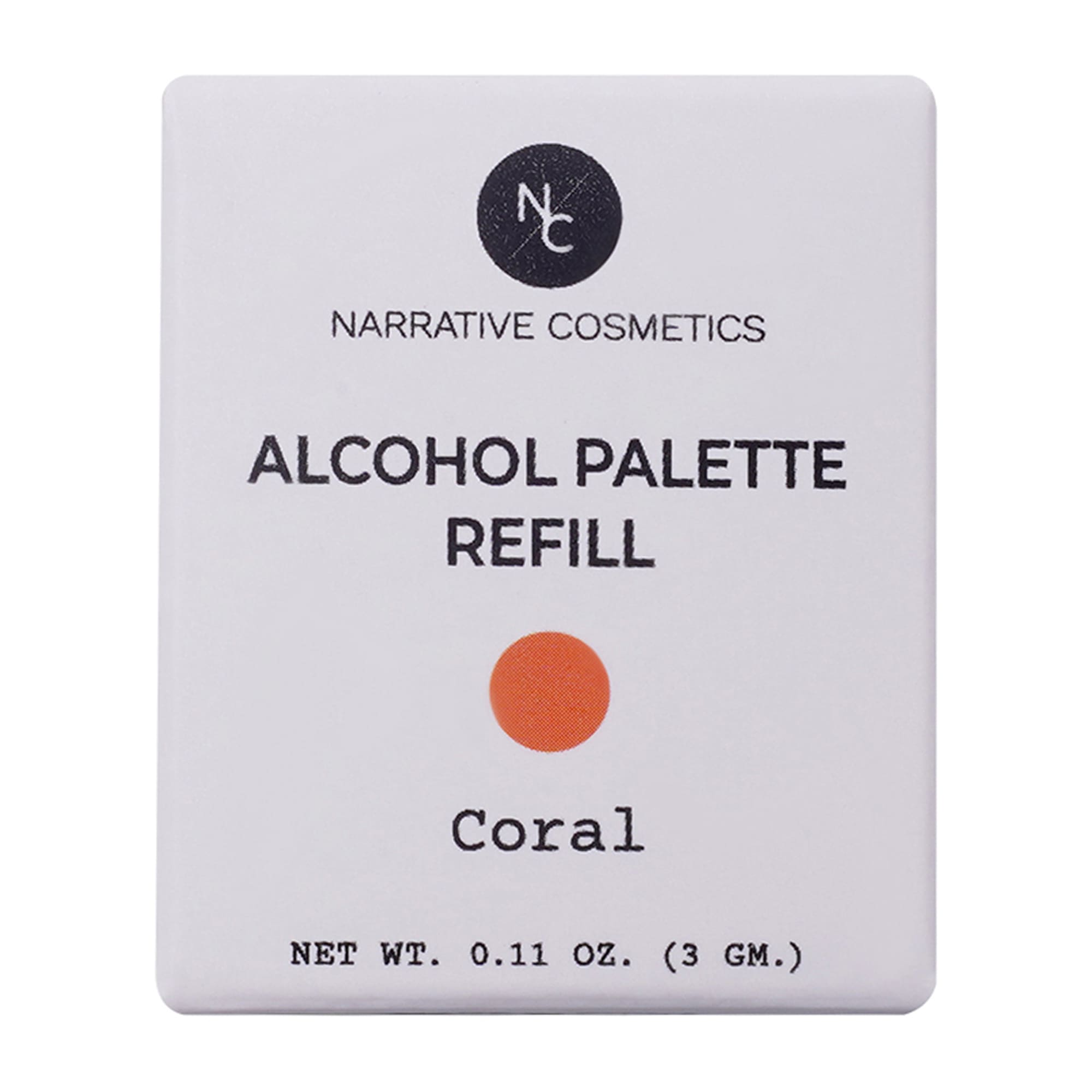 Narrative Cosmetics Alcohol Palette Refill Pans - 12 Skin Tone Shades for Professional Makeup Artists | Perfect for Face Contouring, Highlighting & Airbrush Makeup