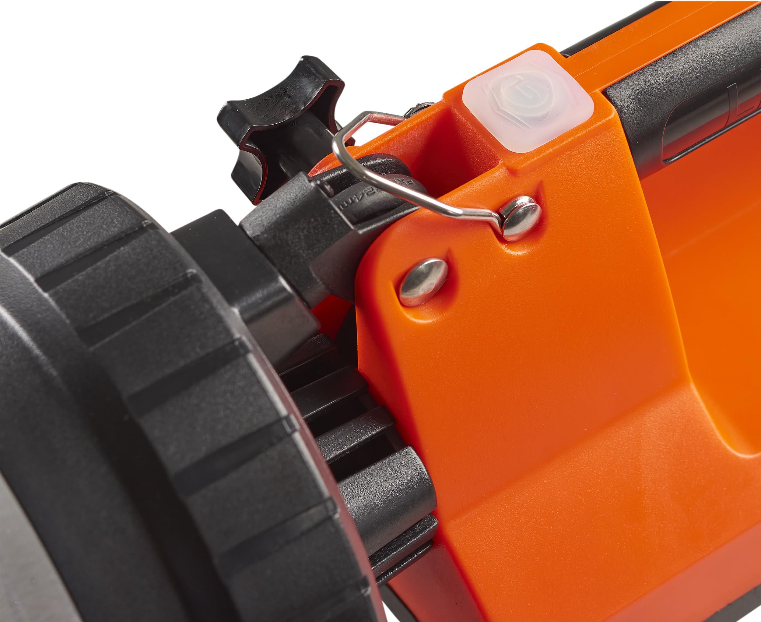 Streamlight 45856 E-Spot LiteBox 1500-Lumen Rechargeable Spotlight Lantern - 110,000 Candela Spot Beam, Heavy Duty Shoulder Strap, Orange (Charger Not Included) - Ideal for Camping, Hunting, Emergency Lighting & Outdoor Adventures