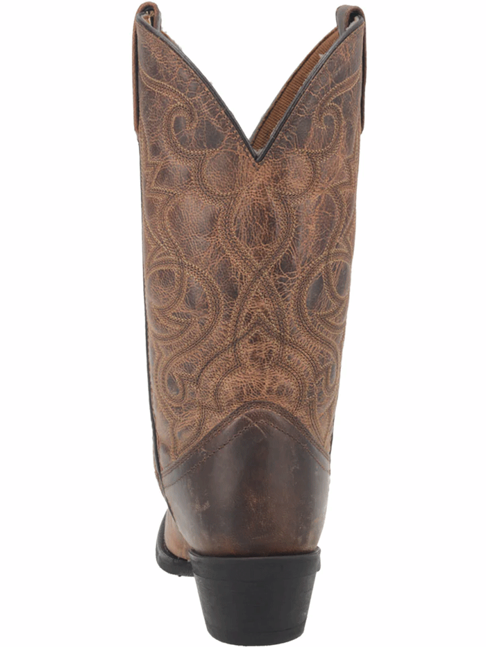 Laredo 51112 Women's MADDIE Leather Boots Tan - Stylish & Comfortable Ankle Boots for Casual Wear, Work & Outdoor Activities