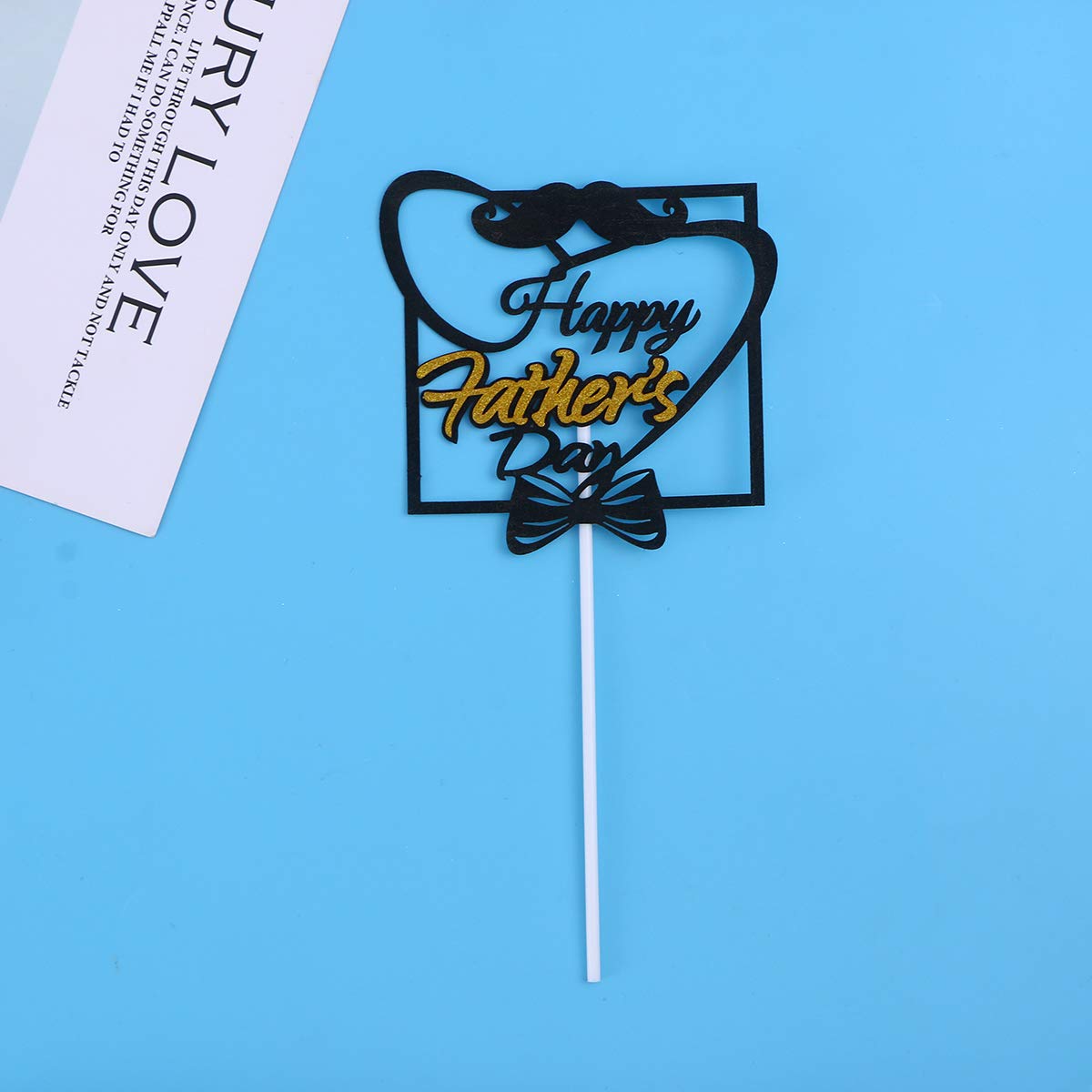 10pcs Happy Father's Day Cupcake Toppers - Father's Day Cake Decorations, Birthday Party Supplies for Dad - Perfect for Father's Day Celebrations, Birthday Parties & Family Gatherings