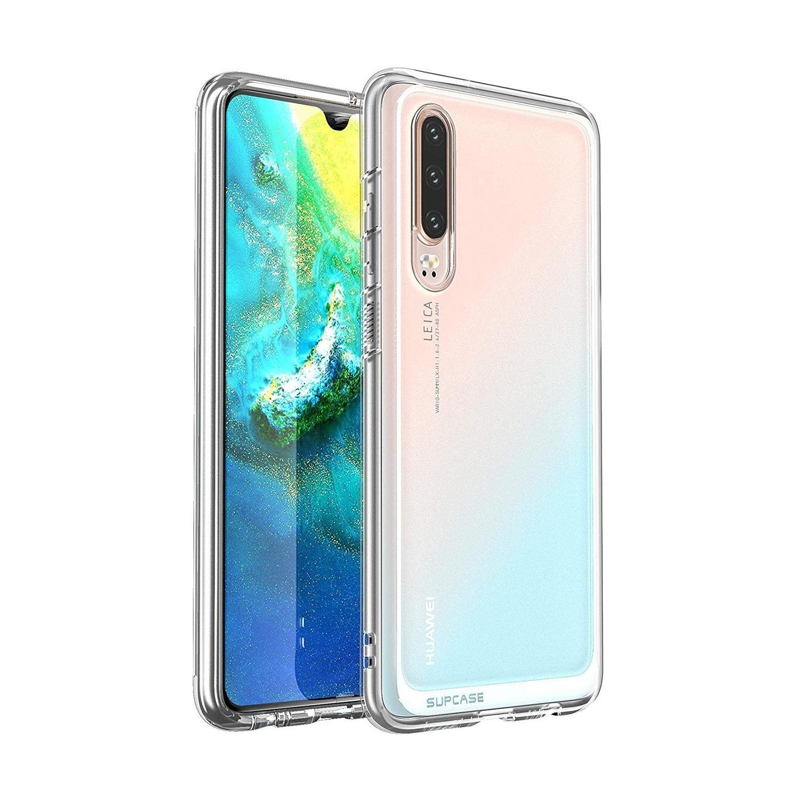 Huawei P30 Pro Case, Unicorn Beetle Style Slim Clear Protective Cover - Shockproof & Scratch Resistant for Daily Use, Work & Travel