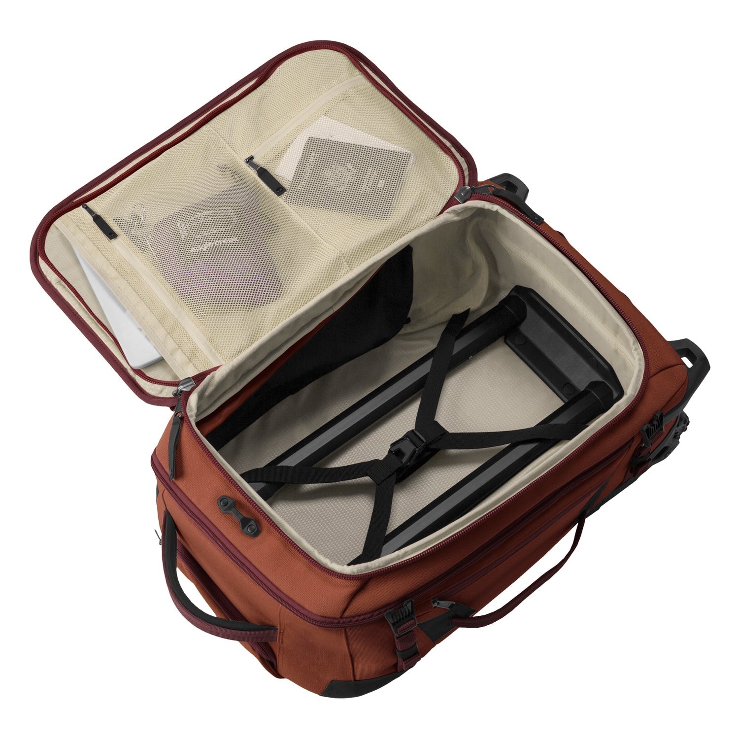 Eagle Creek Gear Warrior XE 2 Wheel Convertible Carry On Luggage - Durable Expandable Suitcase for Travel, Business Trips & Weekend Getaways