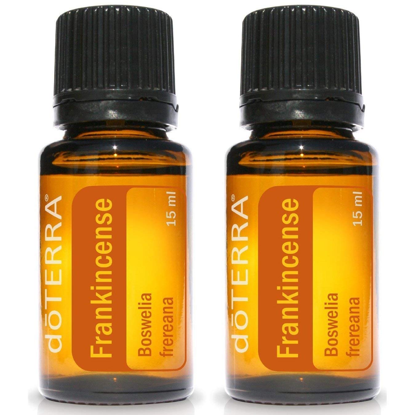 doTERRA Frankincense Essential Oil 15ml (2 Pack) - Premium Therapeutic Grade for Aromatherapy, Meditation & Skin Care