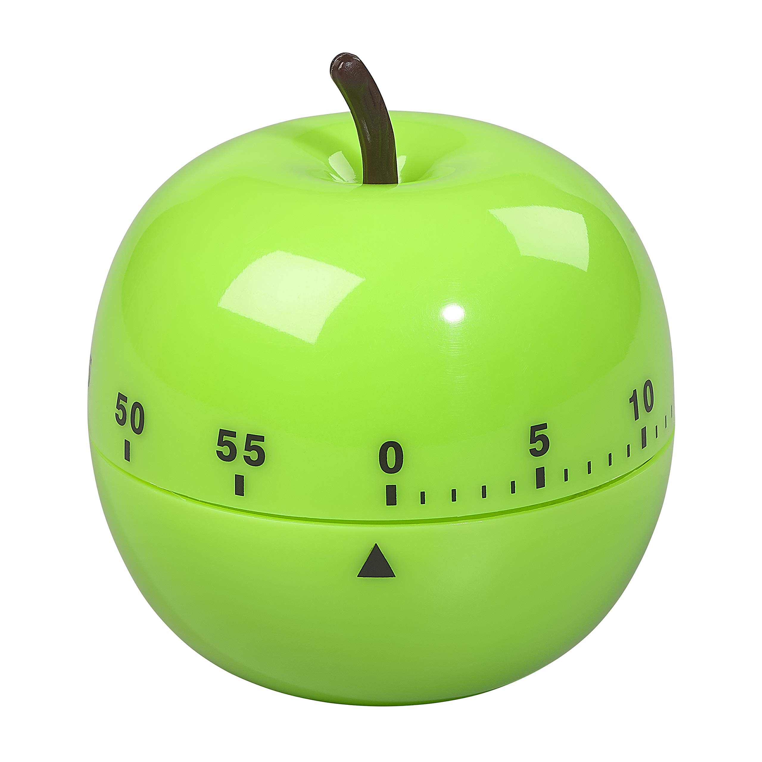 Tala Novelty Mechanical Apple Kitchen Timer - Green - Perfect for Baking, Cooking & Classroom Activities