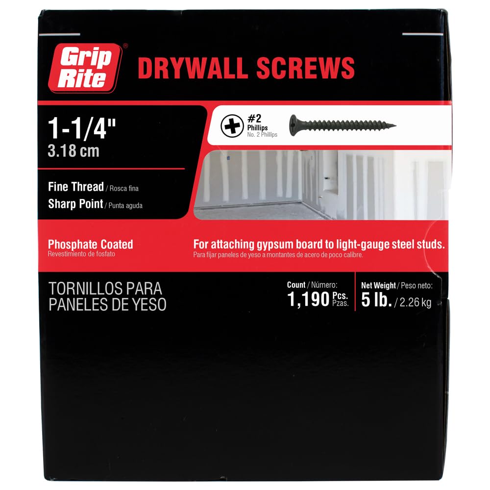Grip-Rite 114DWS5#6 1-1/4
