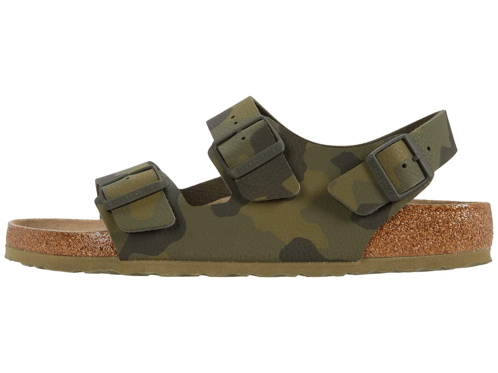 Birkenstock Men's Amalfi Leather Soft Footbed Milano Sandals | Comfortable & Durable Leather Sandals for Men | Perfect for Casual Wear, Beach & Summer Outfits