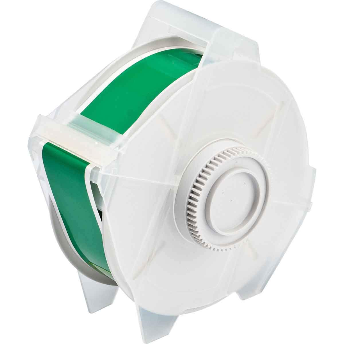 Brady 76641 GlobalMark 100-Foot x 1.125-Inch B-569 Hi-Performance Polyester Tape - Green - Ideal for Industrial Labeling, Warehouse Organization & Safety Marking