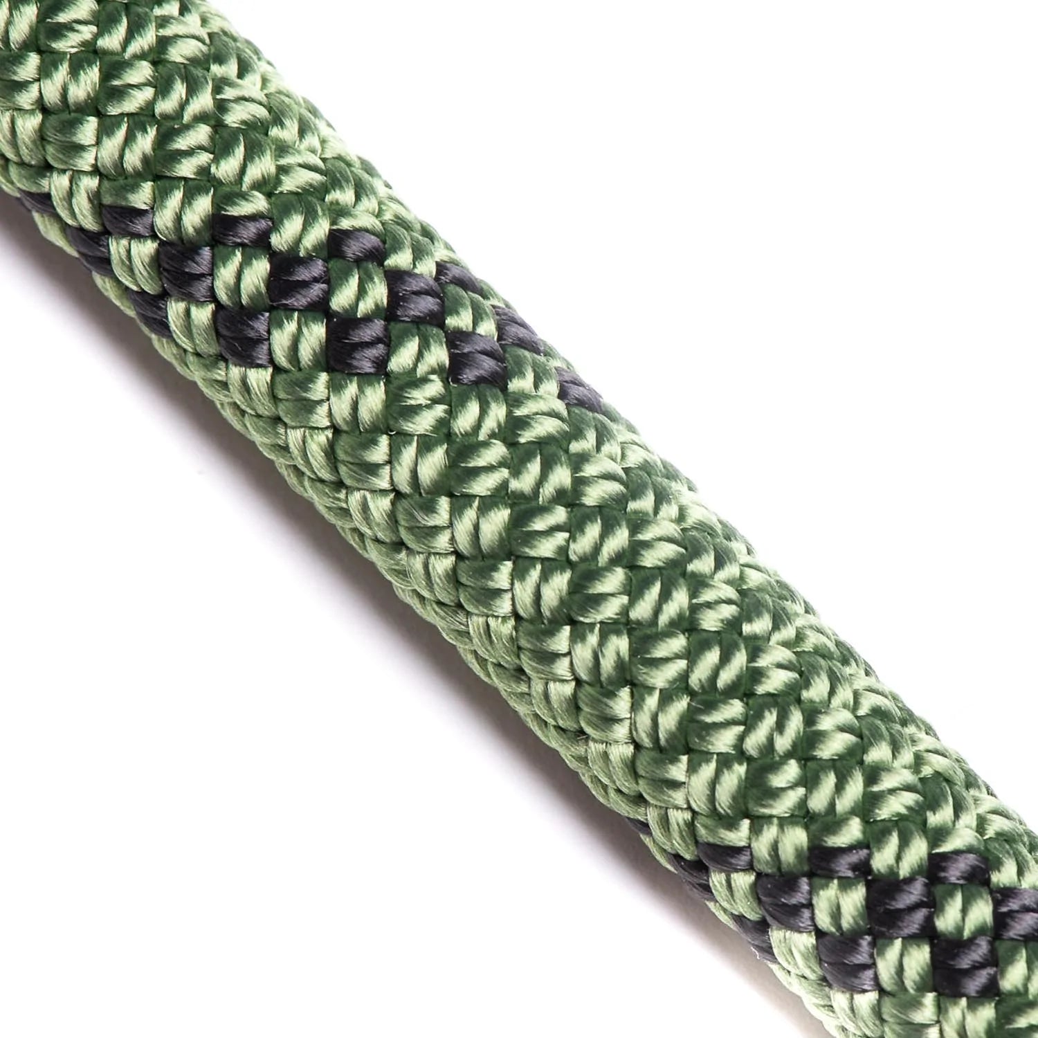 Cooph Rope Camera Strap with Split Ring - 45.3 Inch (115cm) Adjustable Neck Strap for DSLR & Mirrorless Cameras - Durable Duotone Green Design - Perfect for Travel, Hiking & Outdoor Photography