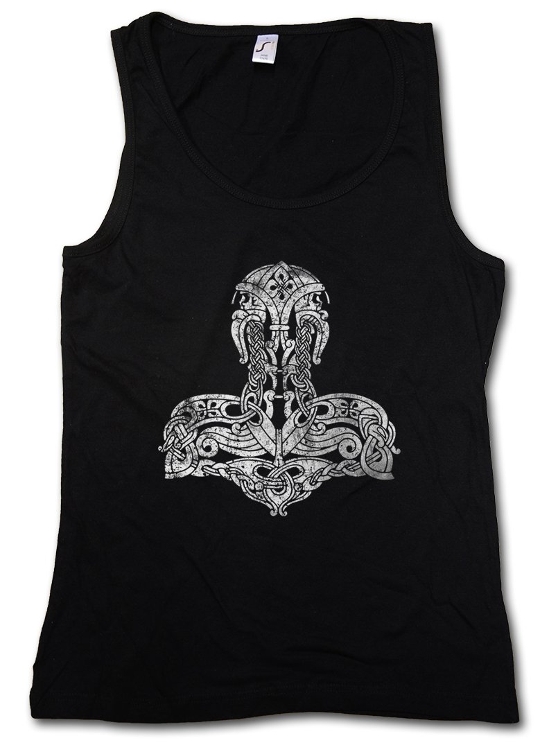 Thor's Hammer II Women's Workout Tank Top - Breathable Fitness Shirt for Gym, Running & Yoga | Lightweight & Comfortable for Active Lifestyles
