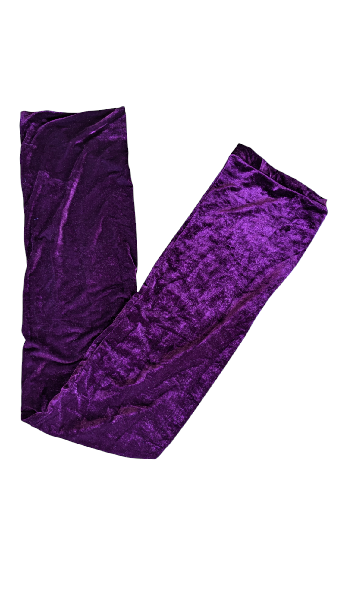 Dupsie's Niaja Purple Velour African Sock Hat Head Wrap for Women - Soft Winter Beanie & Stylish Headband for Cold Weather, Church, or Cultural Events