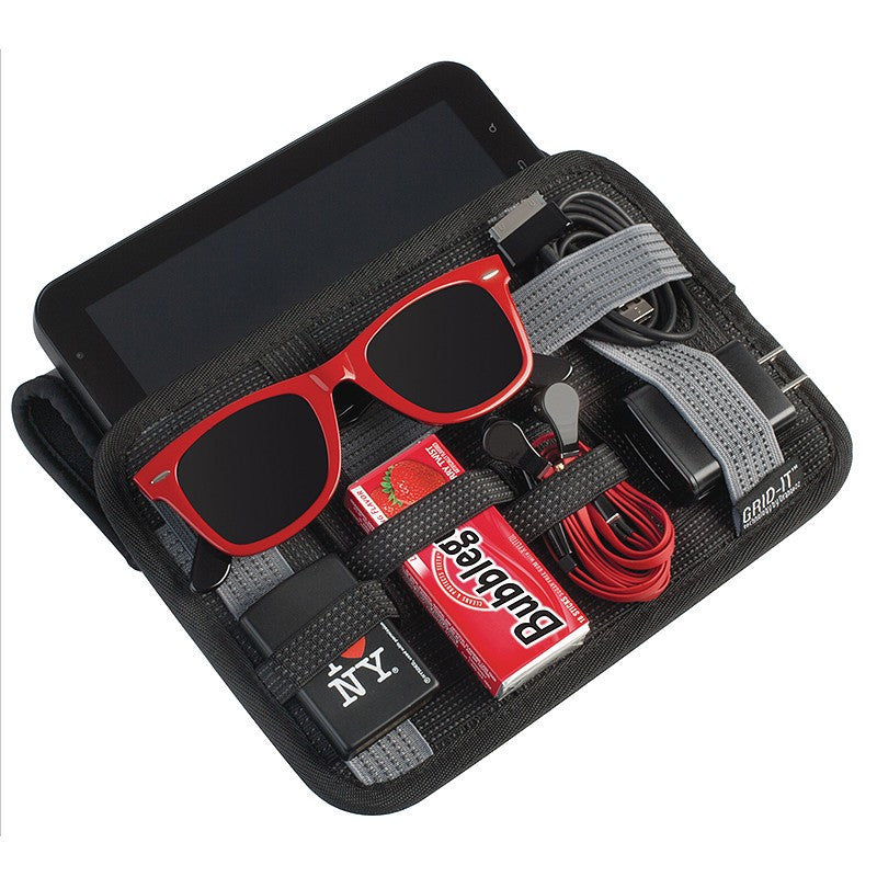 Grid IT Wrap Organizer for iPad Mini and 7-Inch Tablets - Perfect for Travel, Office & School Organization
