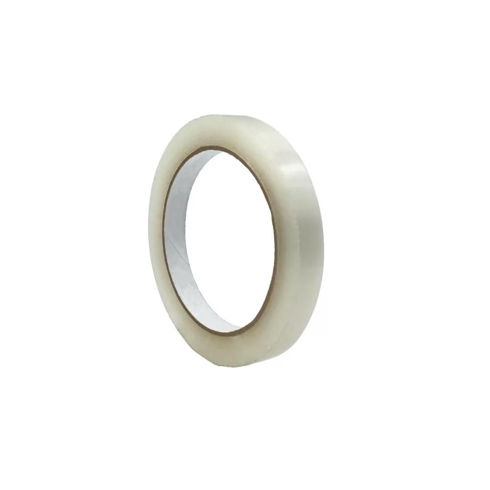 PSBM 0.5 Inch x 60 Yards Clear Heavy Duty Strapping Tape - 288 Pack Polypropylene Packaging Tape for Bundling, Palletizing, Shipping Boxes & Moving Supplies - Perfect for Warehouse, Logistics & Industrial Packaging Use