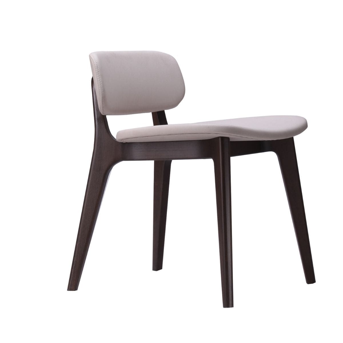 Premium MARIN DINING CHAIR - Modern Wooden Dining Room Chair with Cushion - Comfortable Kitchen & Dining Furniture for Home, Restaurant, and Cafe Use