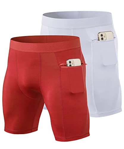 2 Pack-white+red
