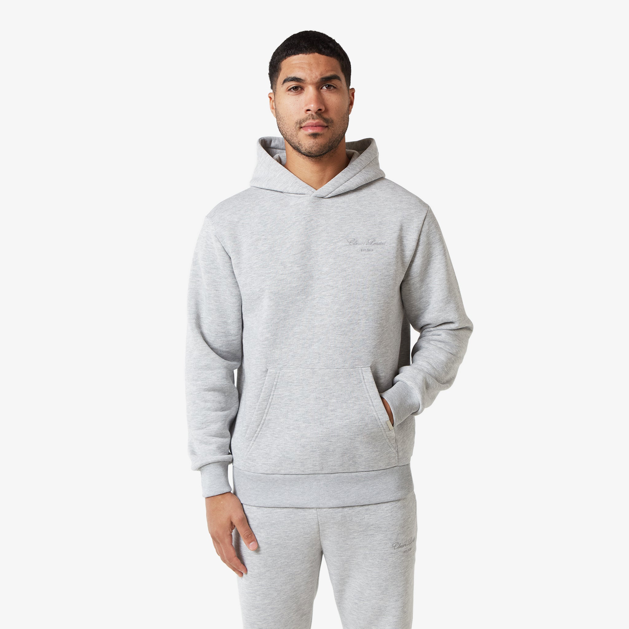 Relaxed Fit Signature Tracksuit for Men & Women | Grey Marl Jogging Suit | Perfect for Gym, Running, Yoga & Casual Wear