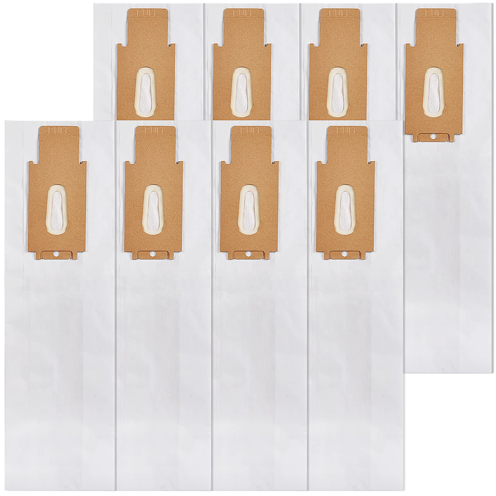 KEEPOW Vacuum Cleaner Bags for Oreck Type CC - 8 Pack Compatible with All Oreck XL Upright Vacuums | Dust Bags for Home Cleaning, Pet Hair Removal & Allergen Reduction