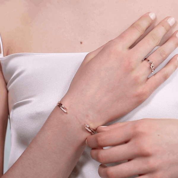 Central Park Cuff Bracelet - Elegant Adjustable Bangle for Women | Perfect for Everyday Wear, Office & Special Occasions