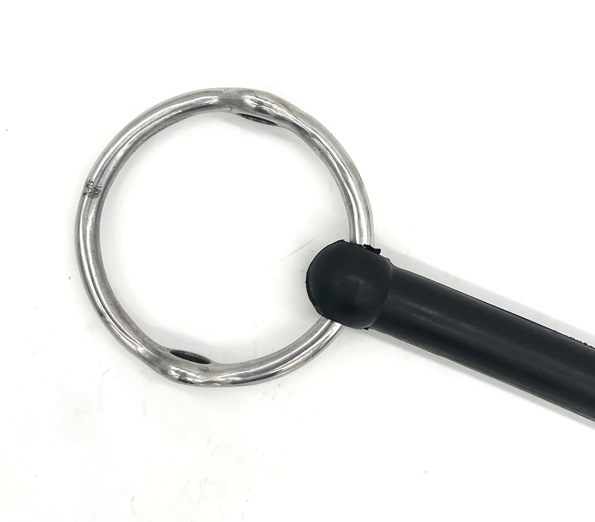 Jake Adams Soft Flexi Mouth Gag Bit - Comfortable & Adjustable Horse Training Bit for Dressage, Jumping & Trail Riding