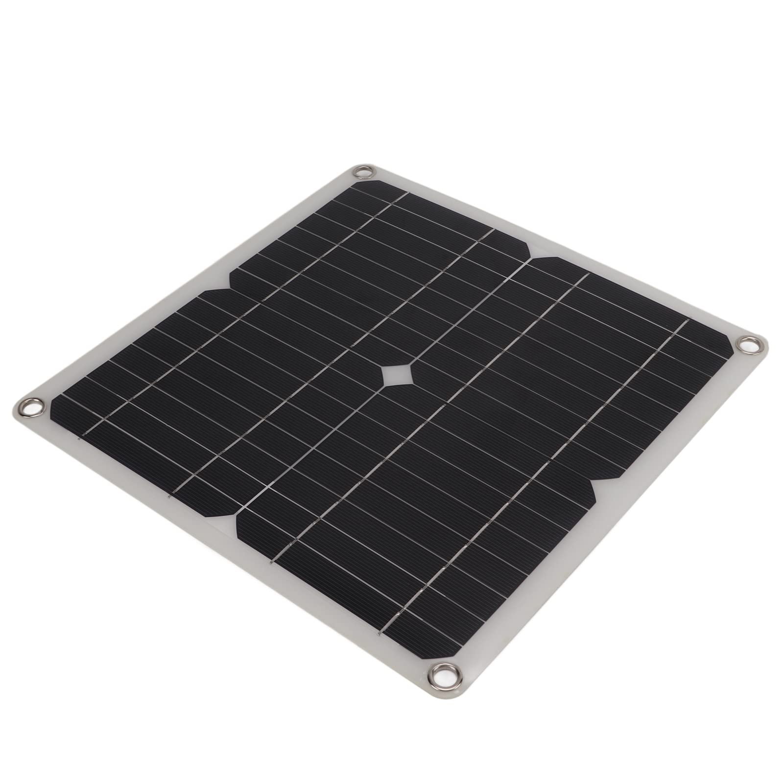 Honiwu 15W Monocrystalline Foldable Solar Panel with USB Charger - Portable Solar Power for Outdoor Camping, Hiking, RV & Emergency Backup