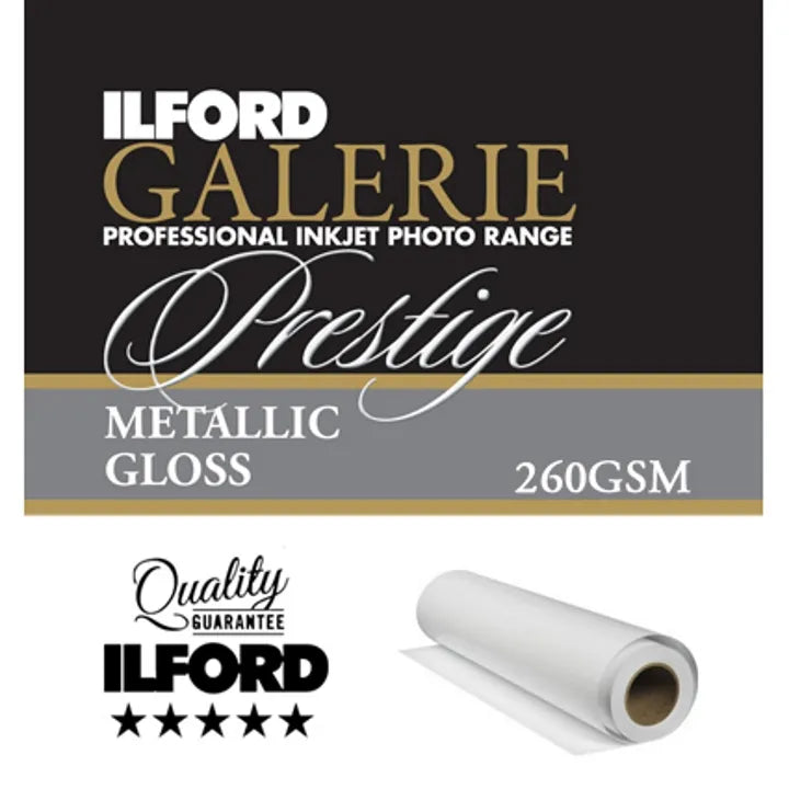 Ilford Galerie Metallic Gloss 260gsm Photo Paper - 17